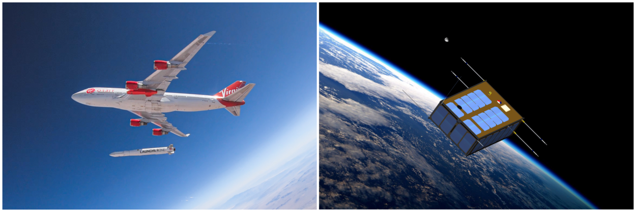 De lancering van de Brik II.