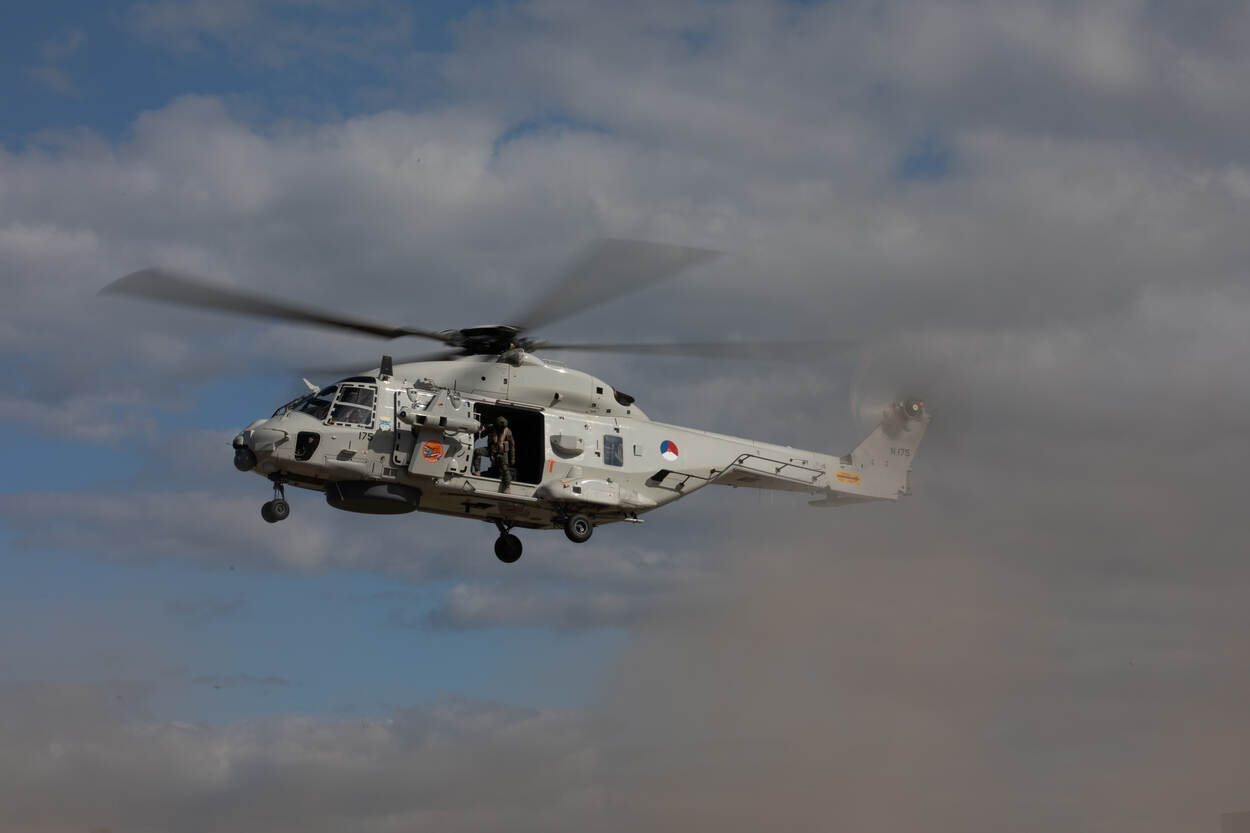 Opstijgende helikopter