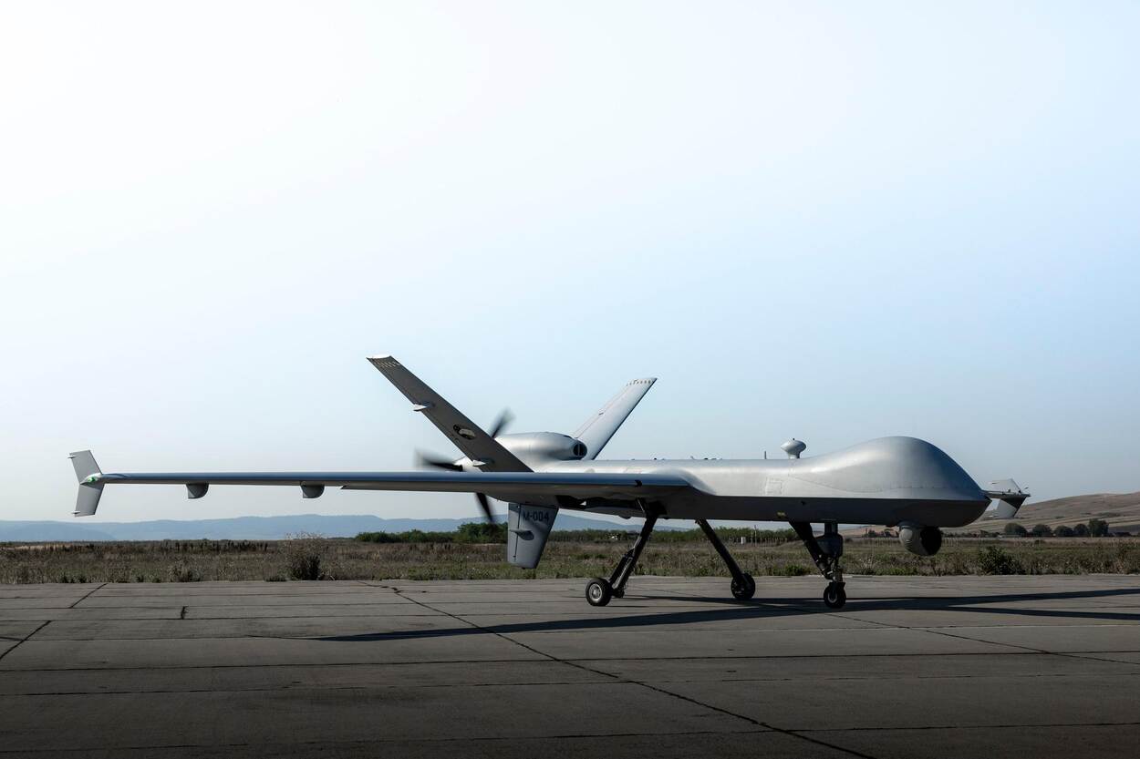 De MQ-9 Reaper.