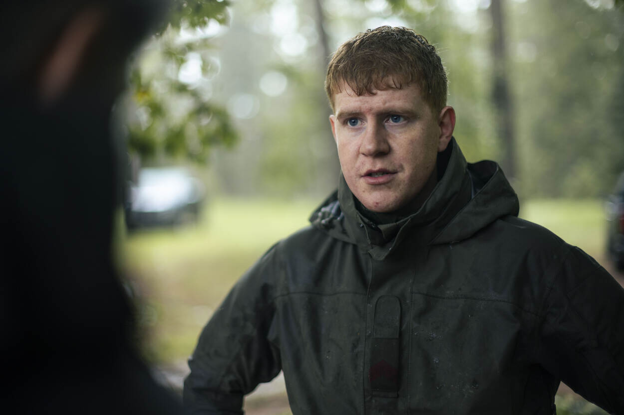 Portretfoto van soldaat-2 Jetze.