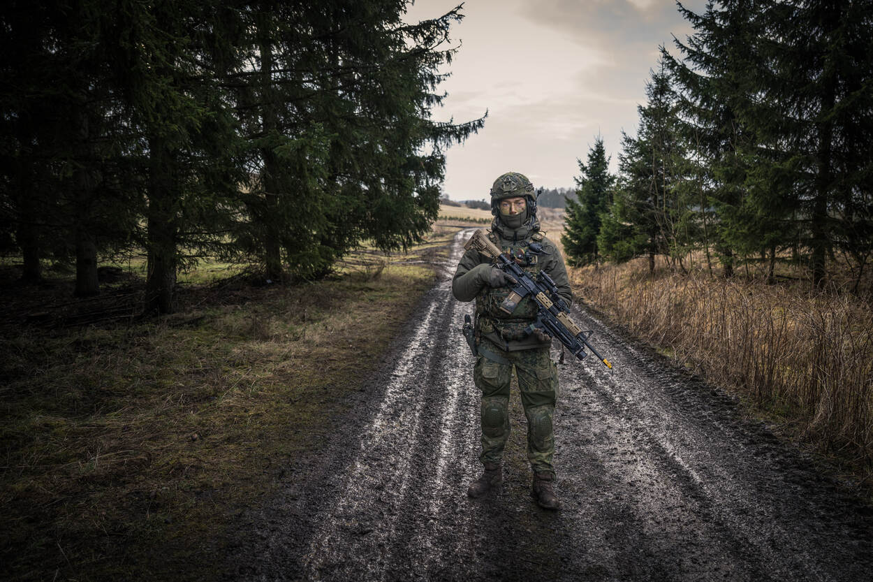 Portretfoto van soldaat-2 Owen.