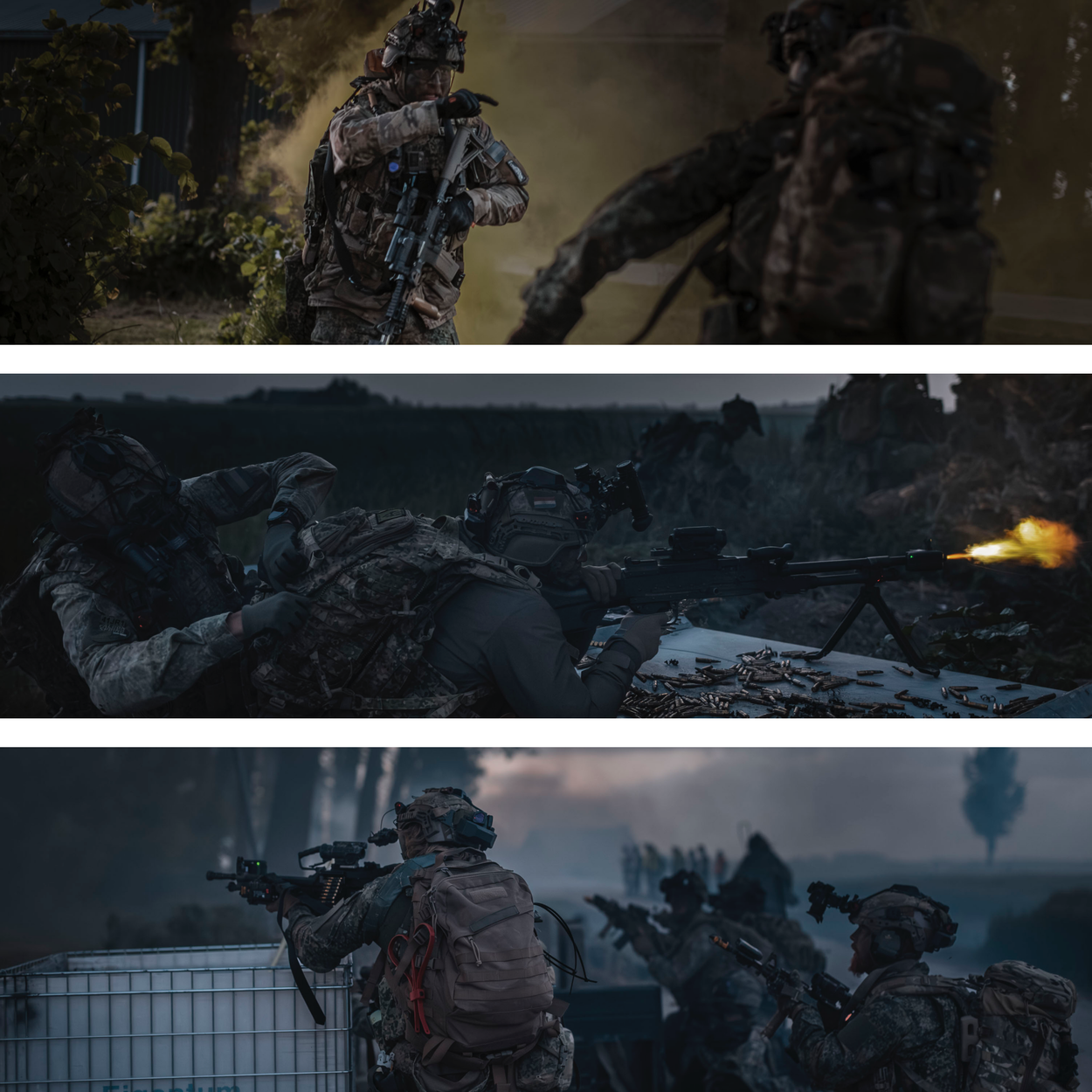 De aanval op de bezette Teenstraheerd is ingezet. Als de vijand buiten is uitgeschakeld, kan worden opgetrokken naar de heerd.