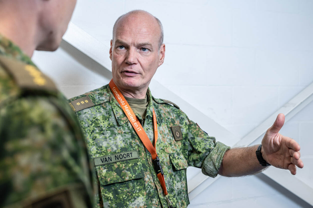 Oud-commandant KPU-bedrijf kolonel Dave van Noort.