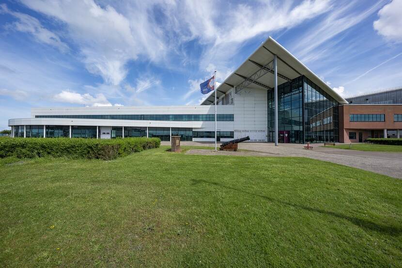 Gebouw Kaiser op Marinebasis Den Helder.