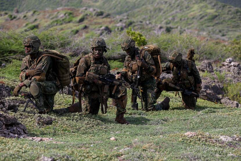 EMV’ers in een afwachtingsgebied.