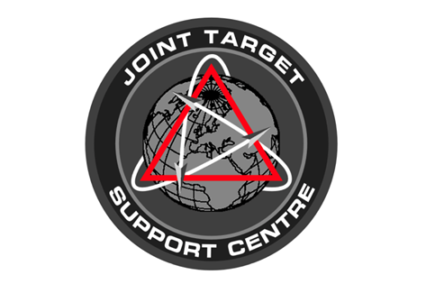 Het logo van het Joint Target Support Centre.