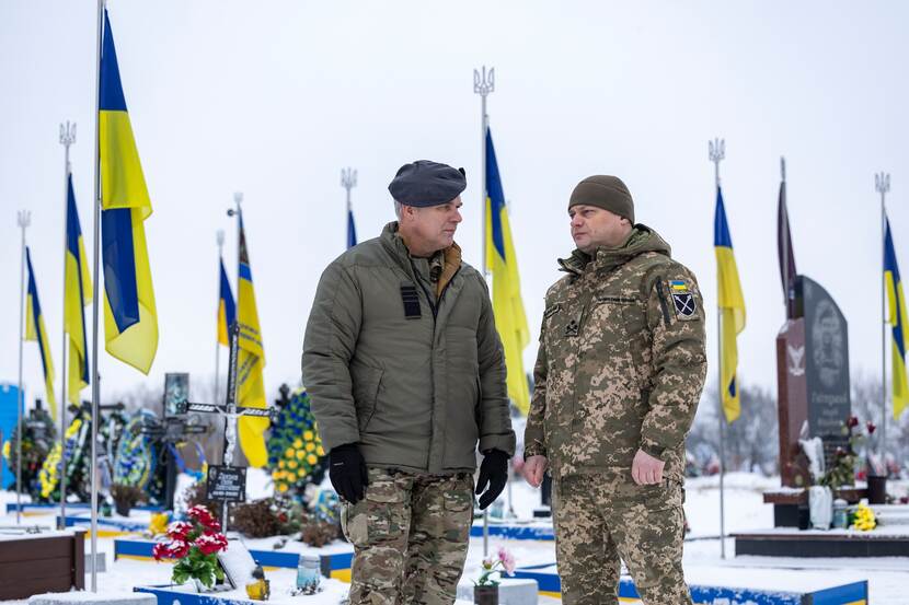 De CDS op bezoek in Oekraïne.
