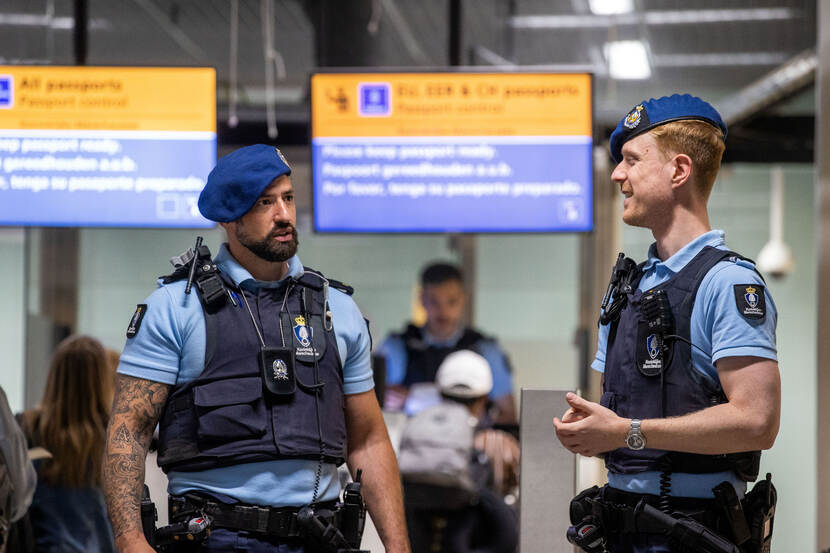 Foto ter ondersteuning van het artikel over het nieuwe leiderschapsprogramma voor groepscommandanten bij de brigade Grensbewaking.