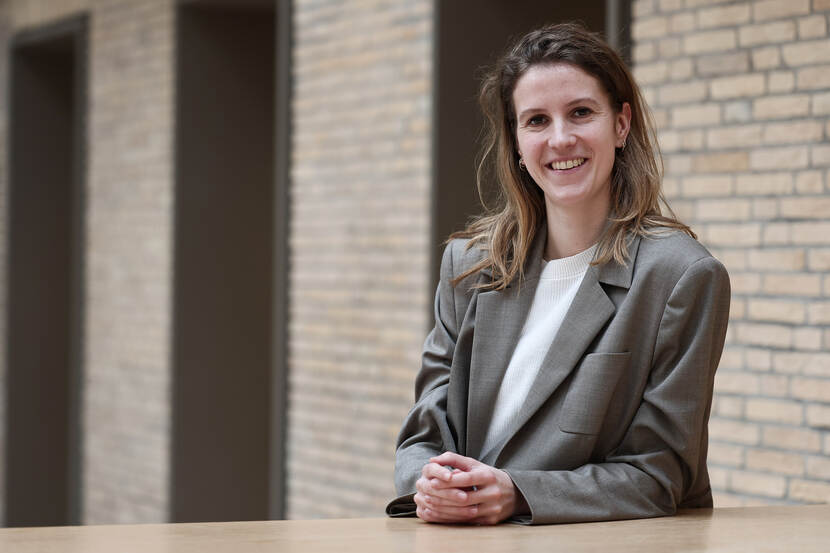 Een portret van Sanne