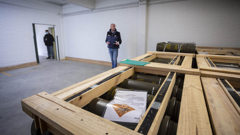 Marco Goeree op controle in Oldebroek. “We staan continu in de verbetermodus.”