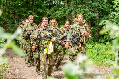 Eindmars van de gap yearlichting 21-22