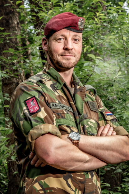 Portret majoor Gerwin Ravenhorst