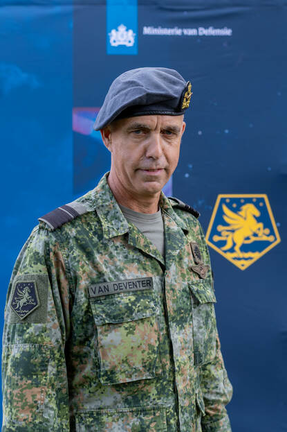 Portretfoto van een militair.