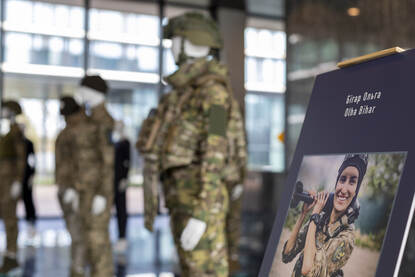 Een aantal foto’s van de tentoonstelling