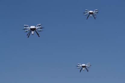 Drones in de lucht