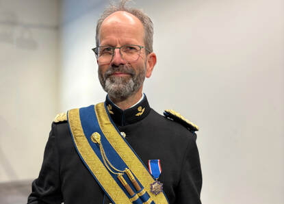 Pijnenborg met medaille.