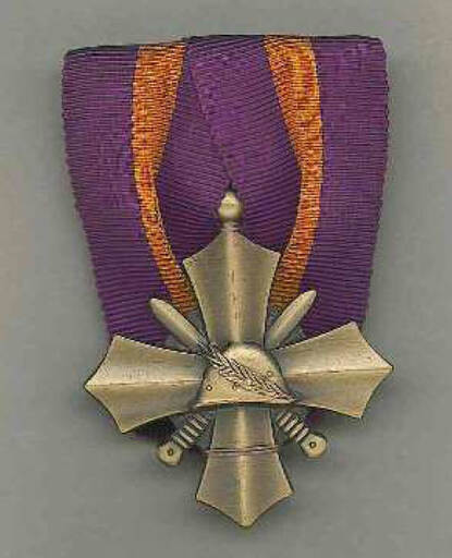 Afbeelding van het Mobilisatie-Oorlogskruis.