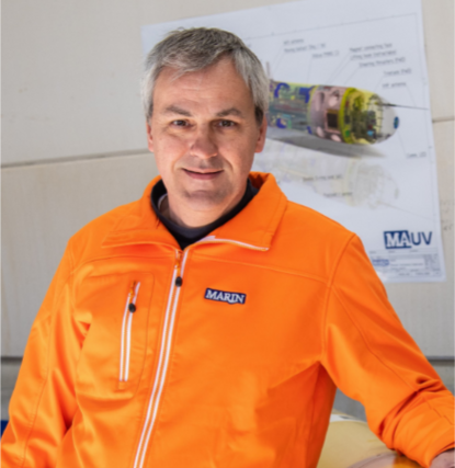 Frans Kremer is Defence Programme Manager bij MARIN